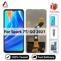 ต้นฉบับสำหรับ Tecno Spark GO 2021จอแสดงผล LCD Touch Screen Digitizer สมัชชาเปลี่ยนสำหรับ Tecno Spark 7ครั้ง KF6P จอแอลซีดีสัมผัสแผงไม่มีพิกเซลตายด้วยเครื่องมือ