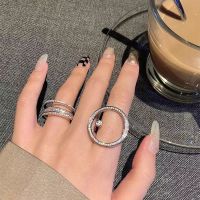 【CW】 Korean Female 925   Adjustable - New Engagement Rings Aliexpress