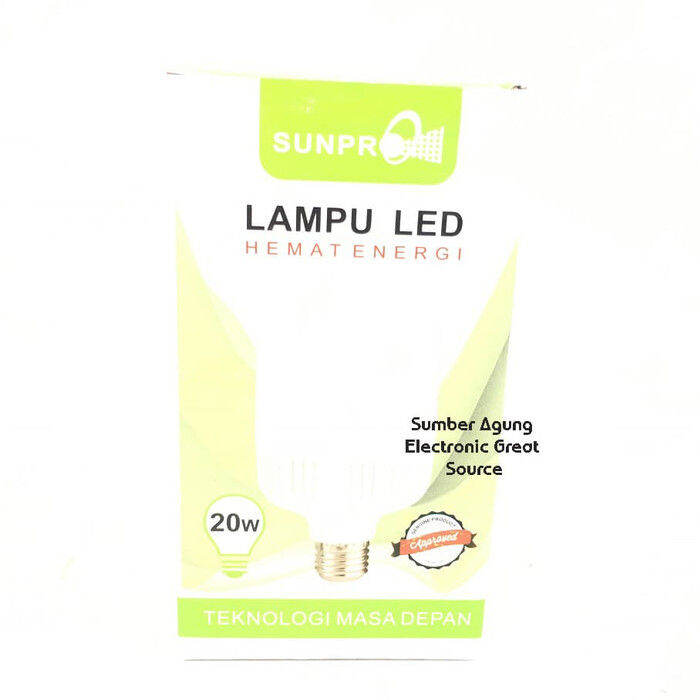 Lampu Led Tabung Sunpro W Super Terang Terjamin Hemat Energi Lazada