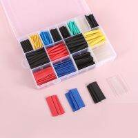 【cw】 Polyolefin Insulation Shrink Tubing Tube Sleeve Wrap Wire Assortment Shrinkable Cable Sleeves Set 8 Sizes ！