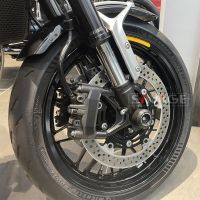 แผ่นเลื่อน AS Roda Depan สำหรับ KAWASAKI Z 900 2017-2023 Z900 Rs/se Z900RS หลังสวิงอาร์มแผ่นเครื่องป้องกันการกระแทกส้อมล้อ