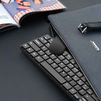 2.4G Mouse Keyboard Combo Portable Wireless 1200DPI Ergonomic Mice Keypad Set for Office Caring Computer Supplies