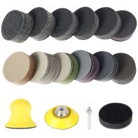 ▦✙ 184Pcs 2 Inch Sanding Disc Carbide 60-10000 Grit Sanding Sheet Wet Dry Sandpaper Sanding Paper for Polishing Abrasive Tools