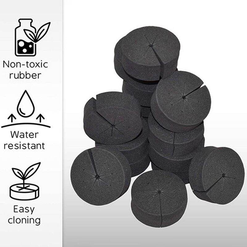 60Pcs Garden Clone Collars Neoprene Inserts Sponge Block For 2 Inch Net ...