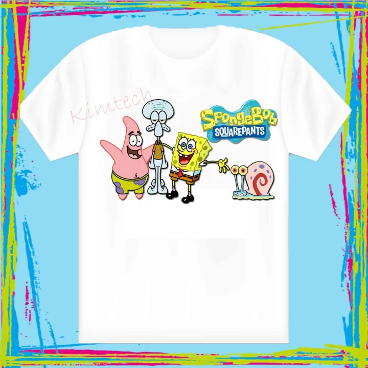 SPONGEBOB TSHIRT SUBLIMATION PRINT | Lazada PH