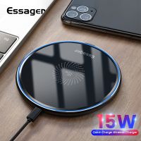 Essager 15W Qi Wireless Charger Fast Wireless Charging For iPhone 11 Pro X XR Max 8 Xiaomi mi 10 Samsung s20 (Including 1Meter Type C Cable )