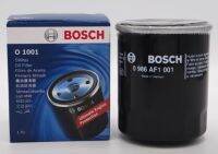 ไส้กรอง น้ำมันเครื่อง BOSCH แท้  สำหรับ รถยนตร์ มิตซูบิชิ เครื่องเบนซิล ( รหัสกรอง 1001)