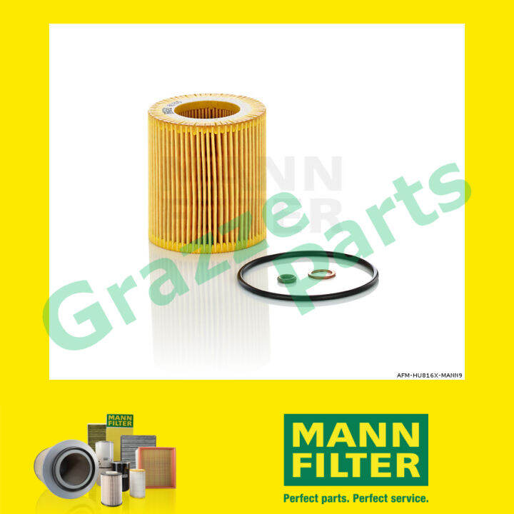 BMW Oil Filter Replacement MANN Oil Filter HU816x For BMW 2007 2017 Fits 1 3 5 6 7 X1 189884 - Foto 9