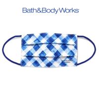 Bath &amp; Body Works FACE MASK ลาย gingham สุด Limited หน้ากากผ้า Cotton 100% ใหม่แท้จาก Shop BBW