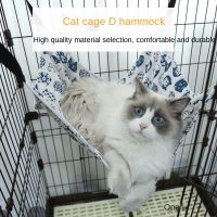 Canvas hammock with velvet hanging hammock cat cat cage length can be adjusted the cat hanging nest swing cat litter