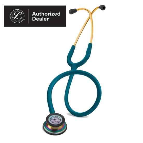 Ống nghe 3m littmann classic iii, màu xanh carribean mặt cầu vồng, 27 inch - ảnh sản phẩm 4