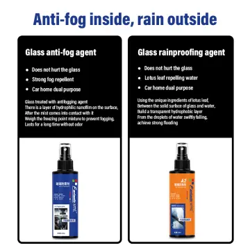 120ml Anti Fog Spray Glass Anti Fog Coating Liquid Water Repellent