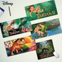 แผ่นรองเมาส์ Disney Tarzan ในสต็อกแล็ปท็อปเมาส์เล่นเกมส์แผ่นรองเม้าส์ขนาดสำหรับคีย์บอร์ดเกมตัวล็อคขอบขนาดใหญ่