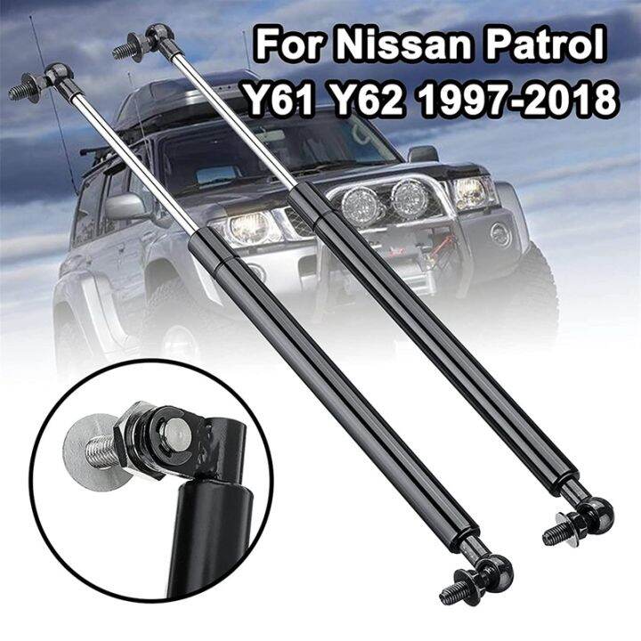 Front Engine Hood Gas Struts Support Bonnet Bar Shock Lift For Nissan