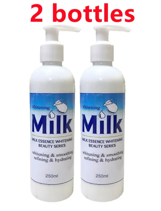 2 bottles Milk Essence Whitening Body Lotion 250ml Lazada PH