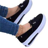 【A Creatively】 2022 Women 39; S Casual Wedge PlatformSlip On Shoes Chaussures Pour Femmes WomenThickCanvas Low Top Shoes