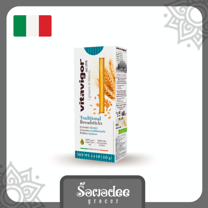 VITAVIGOR TRADITIONAL BREADSTICKS 125g ( Snacks) Lazada