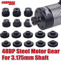 SURPASS HOBBY 48DP โลหะ Pinion มอเตอร์เกียร์ 3.175mm Shaft สำหรับ 1/10 1/12 1/14 RC รถ 540 3650 550 มอเตอร์รถบรรทุก Drift Buggy Wltoys-ioec53 shop