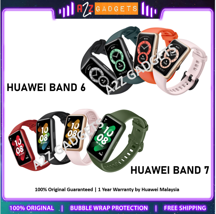 [100 Original] Huawei Band 6 / Band 7 (SpO2 Monitoring, 2Weeks