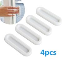 【CW】 4Pcs Paste The Sliding Door Handles for Interior Doors Glass Window Cabinet Drawer Wardrobe Self-adhesive Handle