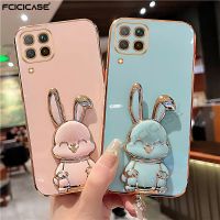 {Taoyitao เคส} เคสมือถือชุบโลหะ Y61สำหรับ Huawei Nova 9Z 7i 8 6 9 SE 5T 7 Pro 5Z 4E 3E 3i 10 Y90บวก Y70ซิลิโคนนิ่มเคสรูปกระต่ายน่ารัก