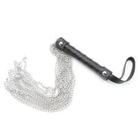 ：&amp;gt;?": Leather Handle - Iron Chain Beard Riding Whip, Horse Whip Crop Riding Whip Teaching Training Tools Whips