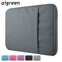 Br Aigreen กระเป๋าแล็ปท็อป11,12,13,14,15.6นิ้ว M1โปรอากาศเคสสำหรับ Macbook แขนเสื้อกันน้ำคอมพิวเตอร์โน้ตบุ๊กผู้ชายผู้หญิงที่เป็นคนดร็อปชิป