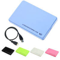 Tanjiaxun เคสภายนอก SSD HDD ขนาด2.5นิ้ว USB 3.0 5Gbps กล่องฮาร์ดดิสก์แบบพกพาสำหรับแล็ปท็อป