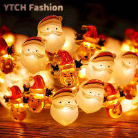 ไฟสาย LED ของ YTCH ไฟประดับ Led แบตเตอรี่ทนนานยาวกันน้ำสำหรับตกแต่งภายในอาคารกลางแจ้ง