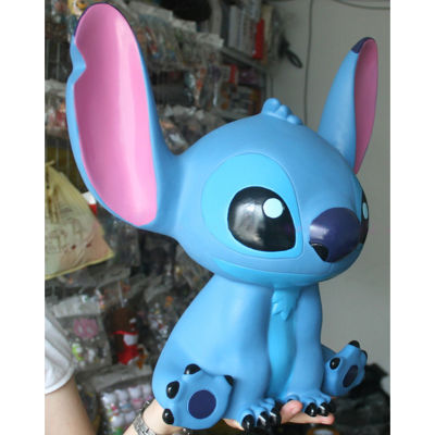 Large Cute Lilo &amp; Stitch Animation Action Figure Toy Model Doll Ornament Cartoon Piggy Bank Childrens Gift Decoration