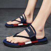 Slippers Man Summer Ankle Wrap Shoes Slip-resistant Slide Sandals 2023 Summer Male Slippers Beach Water Shoes Zapatillas Hombre House Slippers