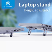 Hagibis Foldable Laptop Stand for Desk Keyboard Stand Riser Portable Notebook Cooling Pad For Pro Air Universal Holder