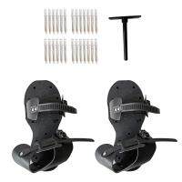 Garden Lawn Spikes Aeration Shoes Lawn Aerators Metal Lawn Aerators for Aerating Lawns Effectively Aerate Soil