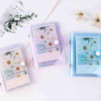 3 Inch Photos Photo Album Cute Mini Photo Holder Business Card Bag Sequins Holds Jelly Color Transparent Glitter Card Holder  Photo Albums