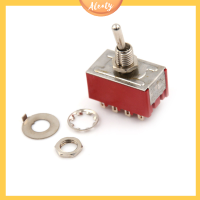 Aleaty? MTS-402 6A/125VAC 2A/250VAC 12 PIN 4PDT ON/ON 2 position MINI TOGGLE SWITCH