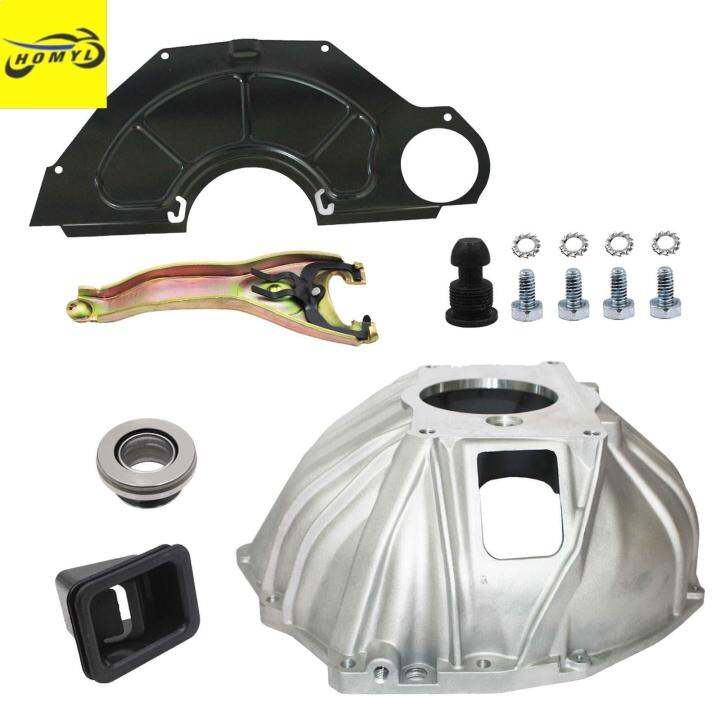 Homyl 3899621 Bell Housing Set Clutch Fork Boot Bellhousing 3993851 for