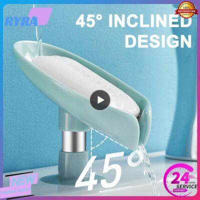 Creative Soap Case With Suction Cup Non-slip Soap Holder Bathroom Gadgets Laundry Soap Dish Storage Drain Plate Tray Soap Box Soap Dishes