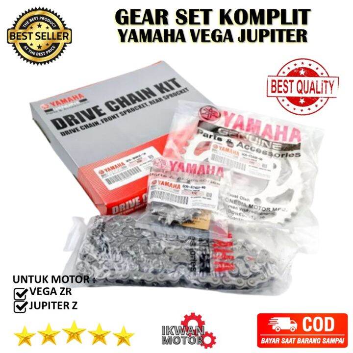 Gear Set Komplit Yamaha Vega Zr / Gear Set Yamaha Jupiter Z 5D9W001A