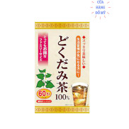 Trà Diếp Cá YUWA Dokudami Tea 180g 3g x 60 túi lọc giúp thanh nhiệt