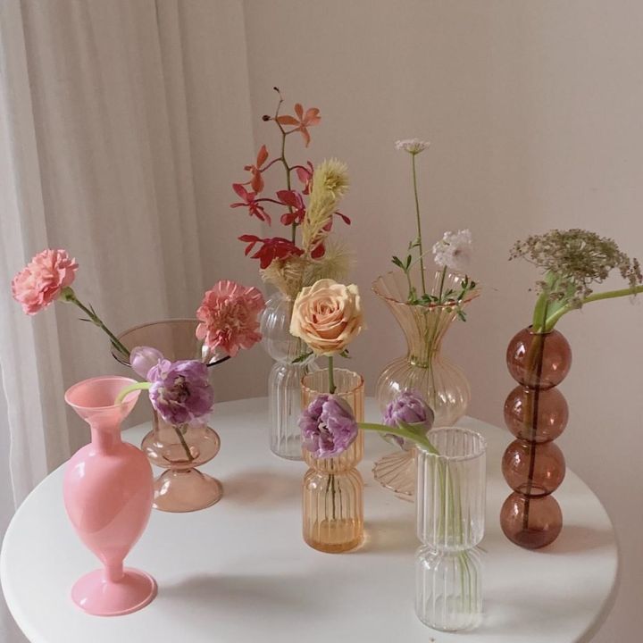 glass-vase-potted-decoration-nordic-decorative-vase-hydroponic-terrarium-arrangement-container-flower-table-vase