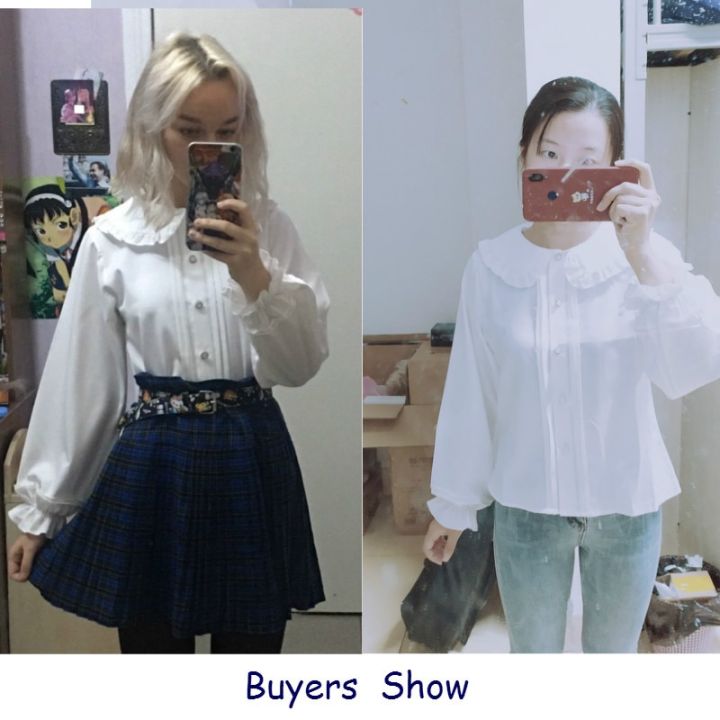 ready-stock-sweet-white-blouse-women-girls-lolita-jk-style-long-sleeve-shirt-korean-fashion-blouses