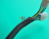 【cw】 5mm diameter closing braided wrap around expandable insulation sleeve ！