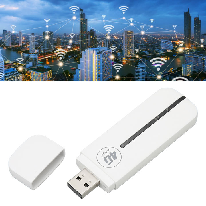 เราเตอร์ไร้สายพอร์ต-usb-ปลั๊กแอนด์เพลย์ความเร็วสูงโมเด็ม-usb-wifi-4g-สำหรับรถยนต์แท็บเล็ตสำหรับคอมพิวเตอร์