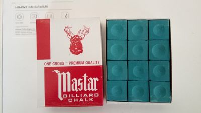 ชอล์คฝนหัวคิว Master /TRANGLE 1 กล่อง มีแบบ 1 กล่อง. 2 กล่อง และ 3 กล่อง ( 1 กล่องมี 12 ชิ้น)