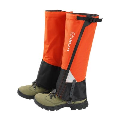 Professional Man Women ไนลอนกันน้ำ Gaiters สำหรับเดินป่ากลางแจ้งเดินปีนเขาเล่นสกี Trekking บาง Ultralight Gaiter