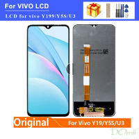 Original สำหรับ Vivo Y19 1915 Y5S 2019สัมผัสหน้าจอ LCD หน้าจอดิจิตอล Vivo U3 V1941A V1941T หน้าจอกระจก LCD