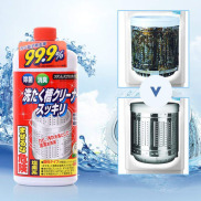 Nước tẩy vệ sinh lồng máy giặt Rocket 99.9% hàng Nội địa Nhật Bản 550G