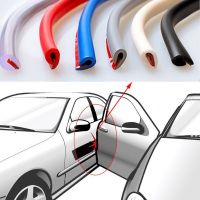 [HOT ZQQIUZWREKW 111] 3/5/10M U Type Universal Car Door Protection Edge Guards Trim Styling Car Door Anti Collision Strip Rubber Scratch Bumber