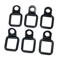 6pcs Tie-down D-rings Foldable for J~eep Wrangler JL JK 4DR 2DR cargo tub edge T21E