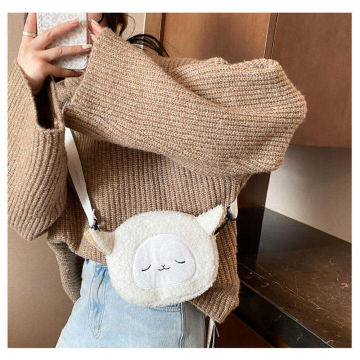 2023-new-fashion-bag-cute-japanese-shoulder-bag-womens-plush-handbag-cartoon-crossbody-bag-kawaii-handbag-for-women-small-phone-and-purse-bag-2023-new-fashion-bag-japanese-style-handbag-womens-shoulde